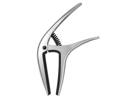 Ernie Ball P09601 Axis Dual Radius Capo in Silver Satin