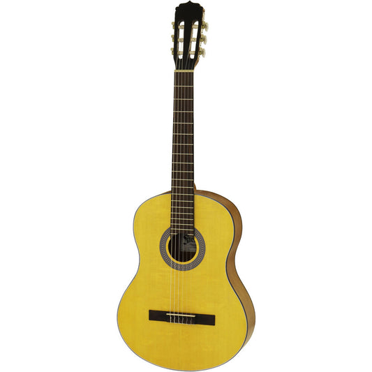 Aria Fiesta FSTC65AN 4/4-Size Classical/Nylon String Guitar in Matte Amber Natural