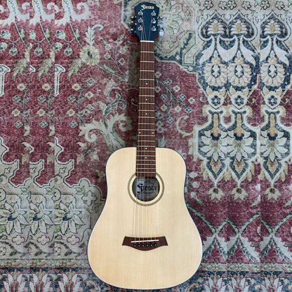 Aria Fiesta Series FSTD58N Traveller Acoustic Guitar in Natural Matte Finish