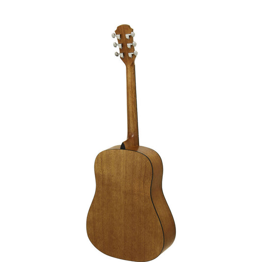 Aria Fiesta Series FSTD58TS Traveller Acoustic Guitar in Tobacco Sunburst Matte Finish