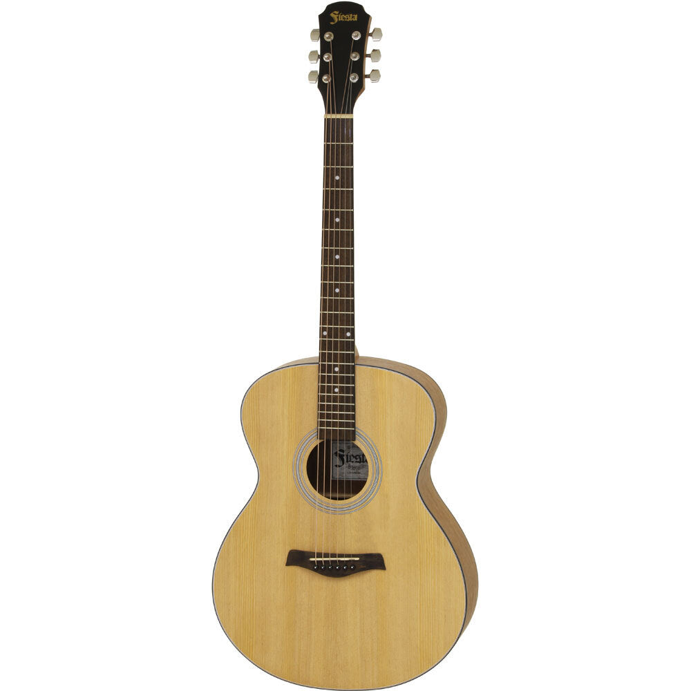 Aria Fiesta FSTF65N Series Folk Acoustic Guitar in Natural Matte Finish