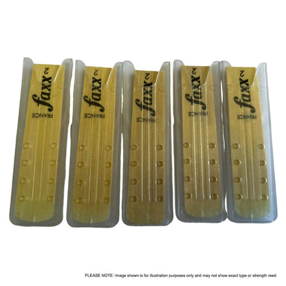 Faxx Bb Clarinet Cane Reeds, Size 2 (5-Pack)