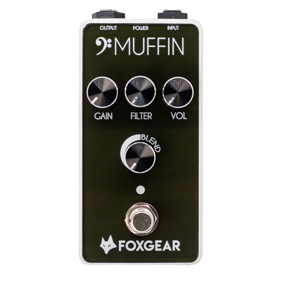 Foxgear Bass Muffin Distortion Effects Pedal