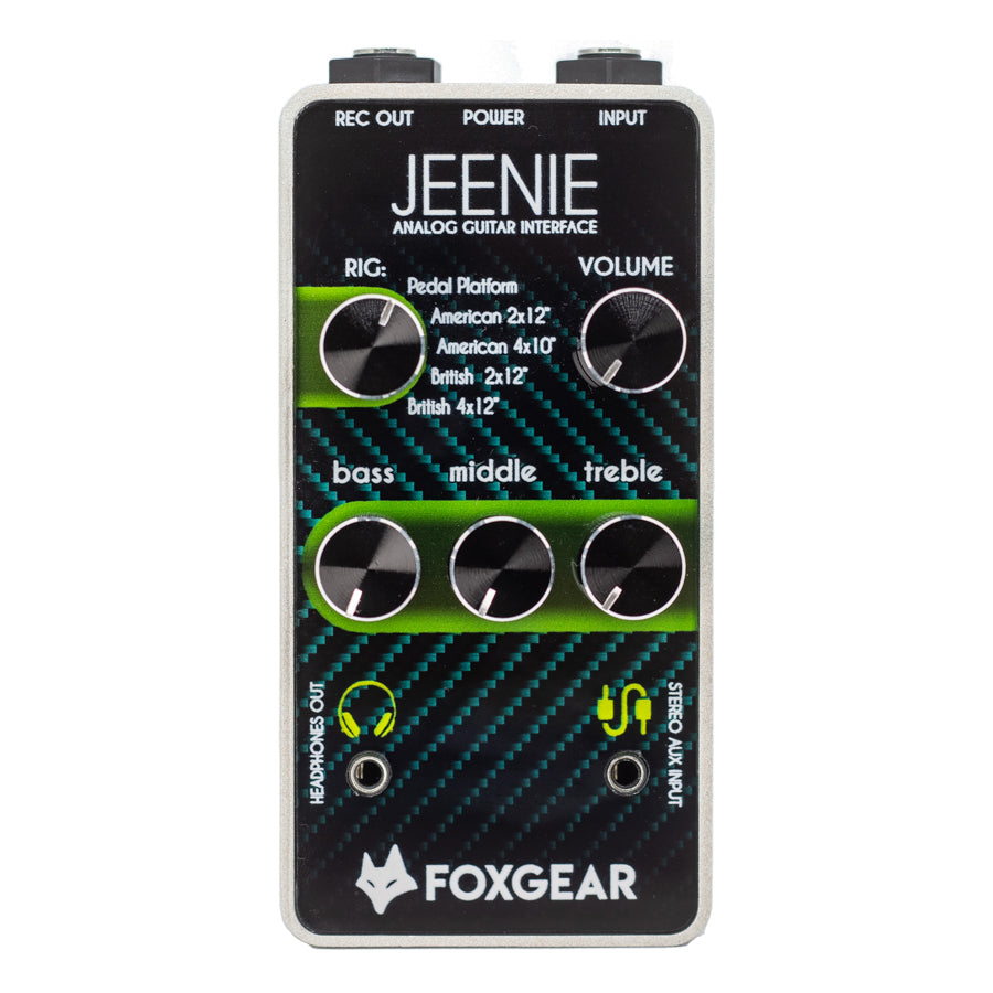 Foxgear Jeenie Amp/Cab/Mic Simulator Effects Pedal
