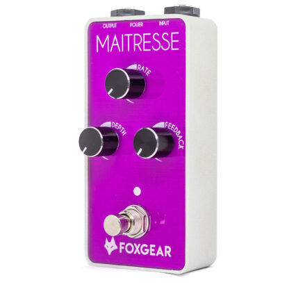 Foxgear Maitresse Vintage Analog Flanger Effects Pedal