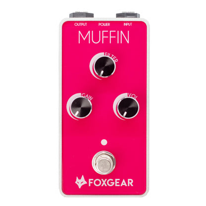 Foxgear Muffin Guitar Gilmourish Muff Distortion Effects Pedal