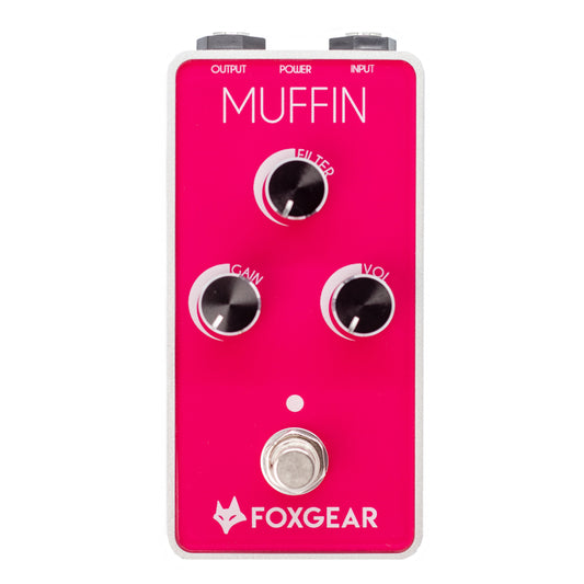 Foxgear Muffin Guitar Gilmourish Muff Distortion Effects Pedal