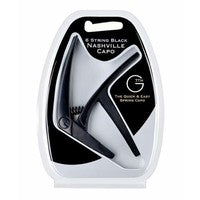 G7th G7N6BK Nashville Capo for Electric and Acoustic Guitars - Black