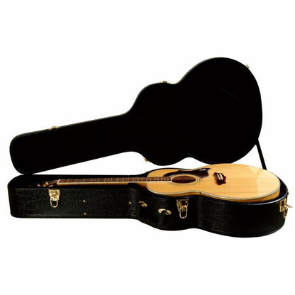 On Stage GCA5600B Hardshell Jumbo Acoustic Guitar Case in Black
