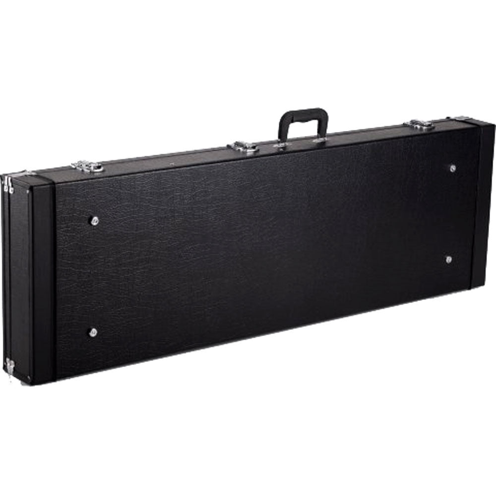 On Stage GCB6000B Hardshell Electric Bass Guitar Case in Black