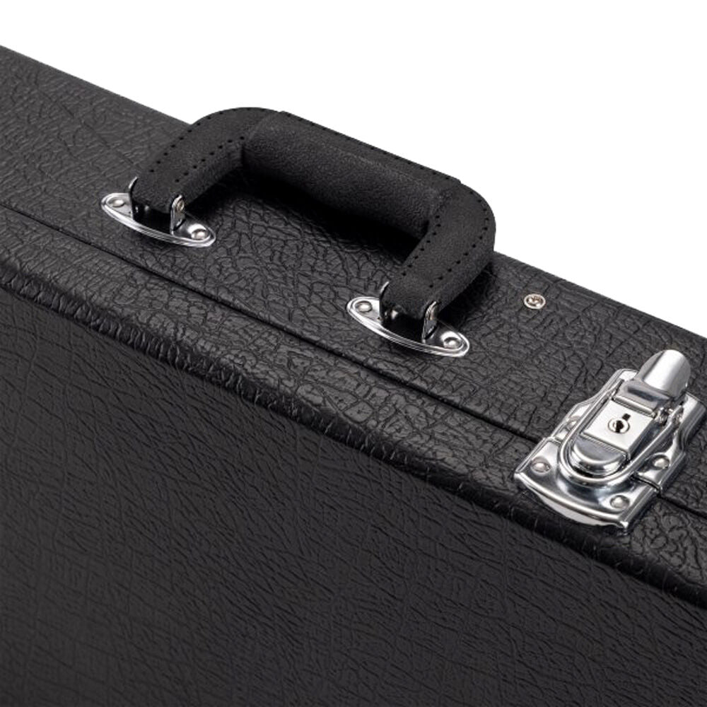 On Stage GCB6000B Hardshell Electric Bass Guitar Case in Black