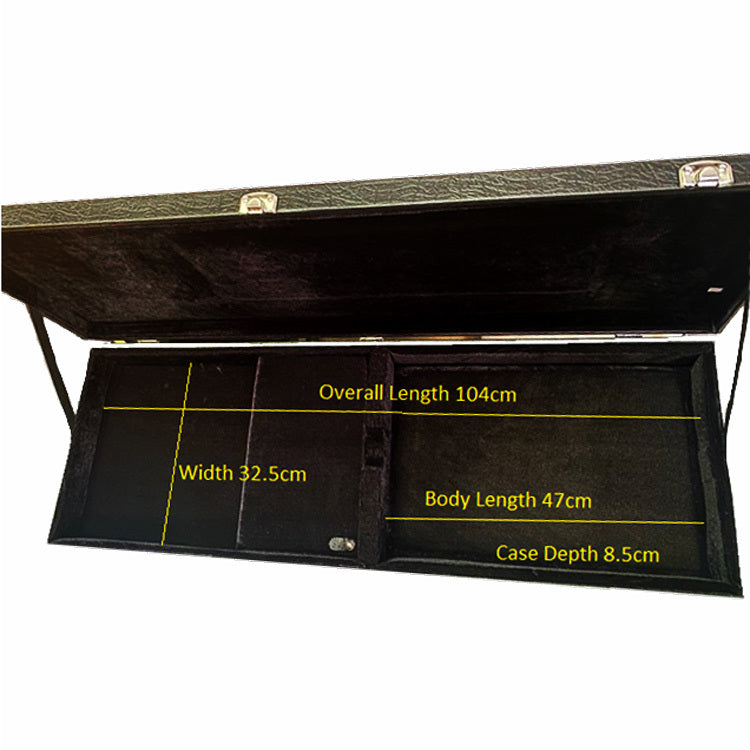 On Stage GCE6000T Hardshell Electric Guitar Case in Tweed