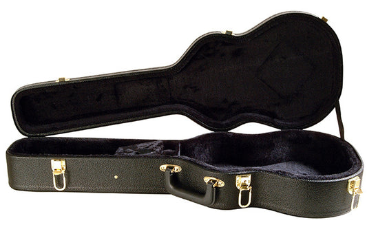 On Stage GCU4001 Shaped Baritone Ukulele Hardcase in Black