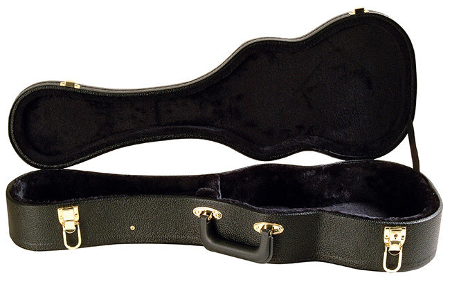 On Stage GCU4002 Shaped Tenor Ukulele Hardcase in Black