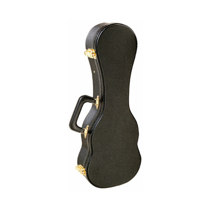 On Stage GCU4003 Shaped Soprano Ukulele Hardcase in Black