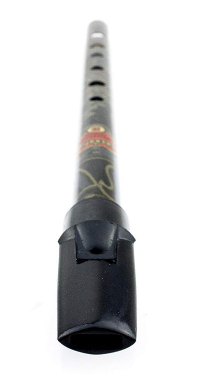 Generation GENBDWBLK Boho Designer English Tin Penny Whistle in Kerouac Black (D)