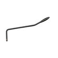 Eagle GP1B Korean Black Tremolo Arm 1/4" Thread