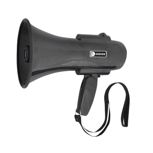 Carson GTC504R 15W Black Portable Megaphone
