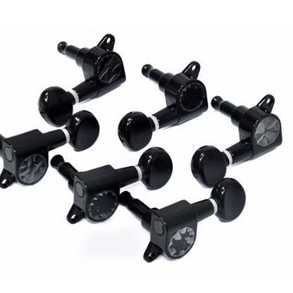 GT GTD19BK Electric Guitar Sealed Tuning Machines in Black Finish (6-inline)