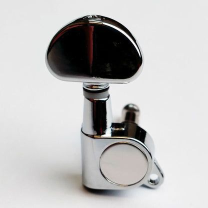 GT GTD22CR Acoustic/Electric Guitar Sealed Tuning Machines in Chrome Finish (3+3)