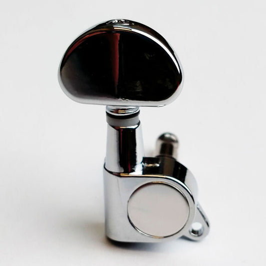 GT GTD22CR Acoustic/Electric Guitar Sealed Tuning Machines in Chrome Finish (3+3)