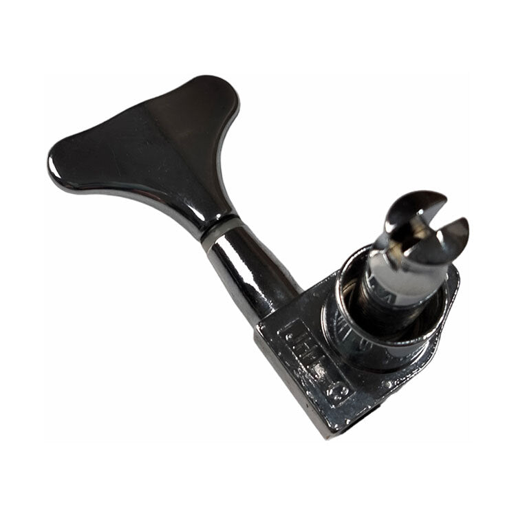 GT GTD27LEFTH Left-Handed Electric Bass Guitar Sealed Tuning Machines in Chrome Finish (4-Inline)