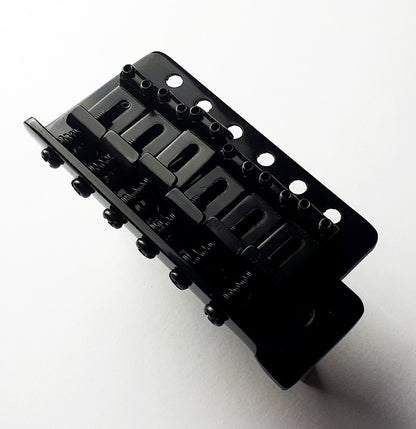 GT GTE3BK Vintage ST Style Complete 6-point Tremolo Bridge in Black Finish