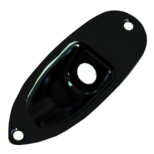 GT GTF51BK Standard ST-Style Jack Plate in Black Finish (Pk-1)