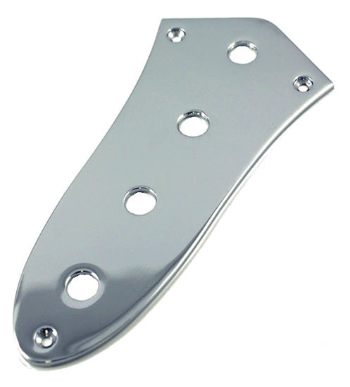 GT GTF53CR J-Style Bass Control Plate in Chrome Finish (Pk-1)