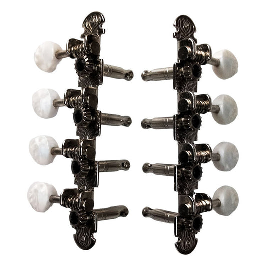 GT GTJ205NI Mandolin Tuning Machines in Nickel Finish (8-String)