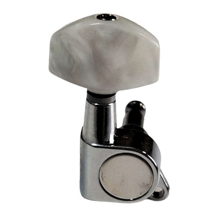 GT GTJP1CR Acoustic Guitar Sealed Tuning Machines in Chrome Finish (3+3)