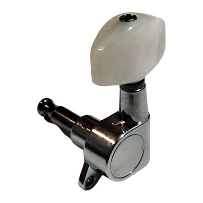GT GTJP1CR Acoustic Guitar Sealed Tuning Machines in Chrome Finish (3+3)