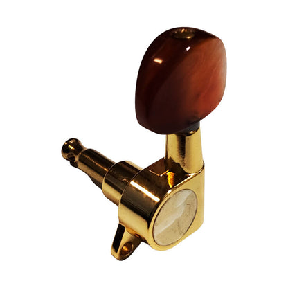 GT GTJP3GD Acoustic/Electric Guitar Sealed Tuning Machines in Gold Finish (3+3)