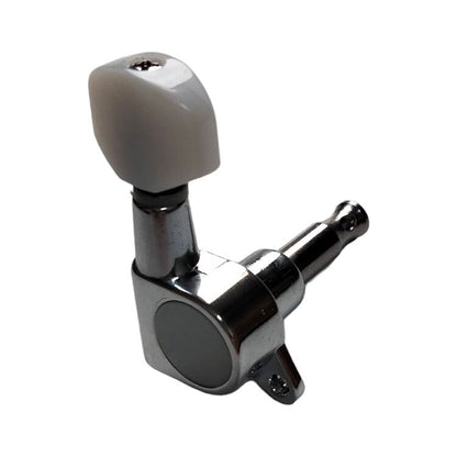 GT GTJP7CR Electric Guitar Sealed Tuning Machines in Chrome Finish (6-inline)