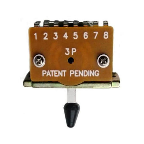GT GTLSW34 3-Way Selector Switch with Black Cap (Pk-1)