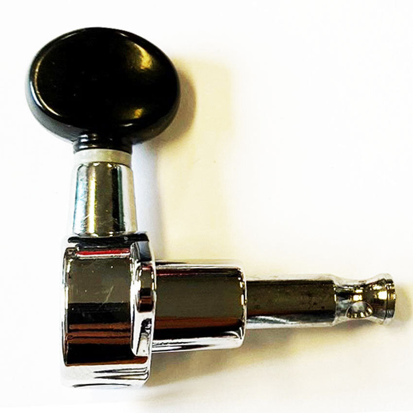GT GTPS2CR Ukulele Sealed Tuning Machines in Chrome Finish (Set of 4)
