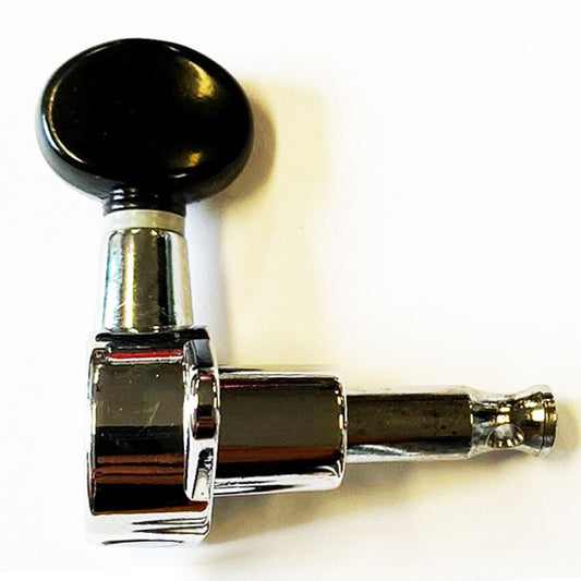 GT GTPS2CR Ukulele Sealed Tuning Machines in Chrome Finish (Set of 4)