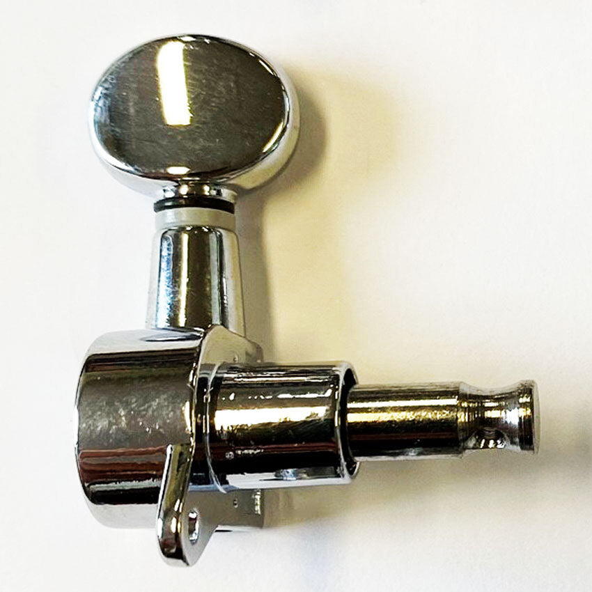 GT GTPS3CR Ukulele Sealed Tuning Machines in Chrome Finish (Set of 4)