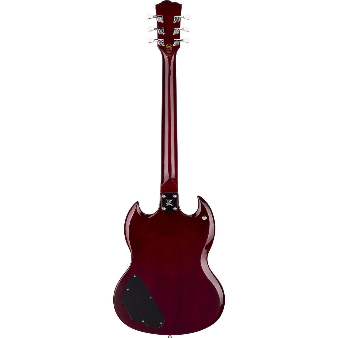 SX GTSE4SKTWR SG-Style Right-Handed Full-Sized Electric Guitar Pack in Transparent Wine Red