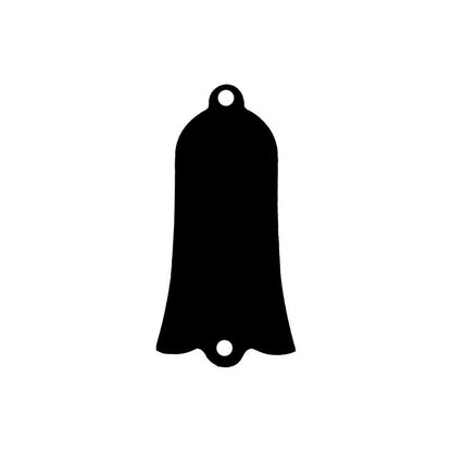 GT GTSTC2BK 3-Ply LP-Style Truss Rod Cover Plate in Black Finish (Pk-1)