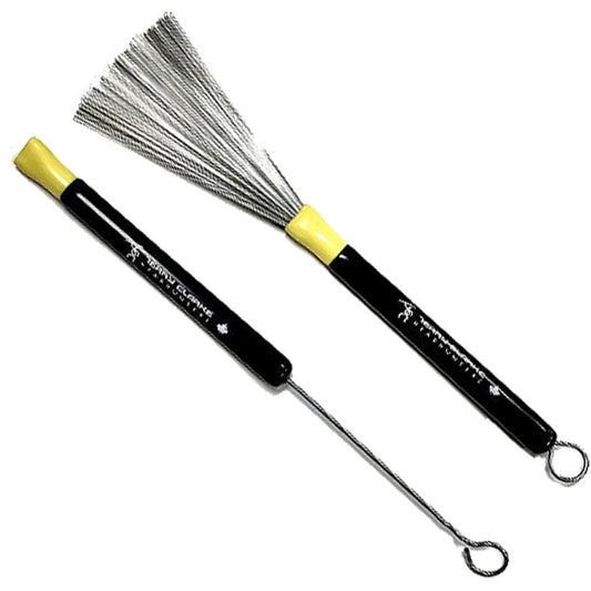 Headhunters "Terry Clarke" Fully Retractable Wire Jazz Drum Brushes (1-Pair)