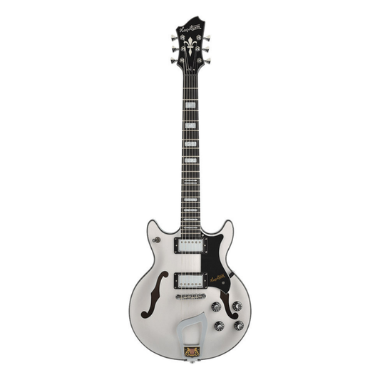 Hagstrom Alvar Semi-Hollow Guitar in Swedish Frost