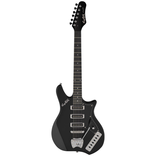 Hagstrom Condor Retroscape Guitar in Black Gloss
