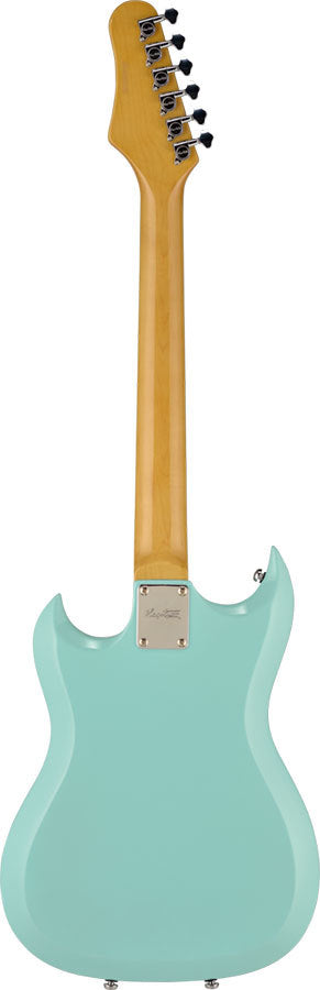 Hagstrom H-III Retroscape Guitar in Aged Sky Blue