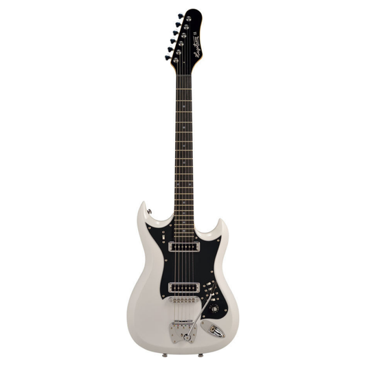 Hagstrom H-II Retroscape Guitar in White Gloss