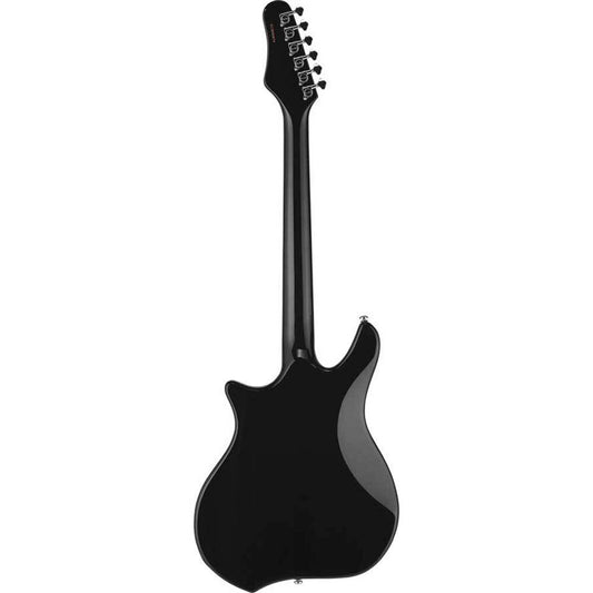 Hagstrom Impala Retroscape Guitar in Black Gloss