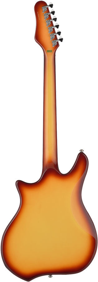 Hagstrom "Taylor York" Impala Retroscape Guitar in Copperburst
