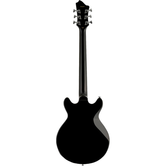 Hagstrom Megin Electric Guitar in Black Gloss