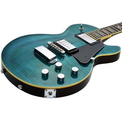 Hagstrom New Generation Super Swede Guitar in Fall Sky Gloss