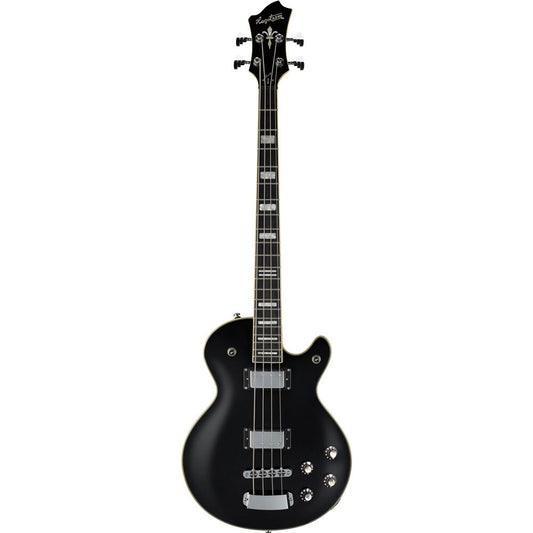 Hagstrom Swede Bass Guitar in Black Gloss